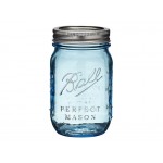 SOLD OUT - Ball Heritage Collection Blue Pint jars & Lids x 6