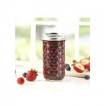 SOLD OUT - Ball Quilted 12oz Jars & Lids x 12  